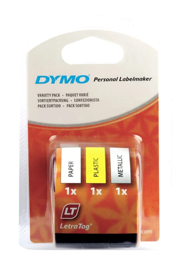 Dymo Letratag Märktejp 3-pack