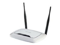 TP-Link TL-WR841N 300Mbps Wireless N Router - Trådlös router - 4-ports-switch - 802.11b/g/n (draft 2.0) - 2,4 GHz
