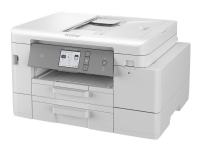 Brother MFC-J4540DW - Multifunktionsskrivare - färg - bläckstråle - A4 (210 x 297 mm) (original) - A4/Legal (media) - upp till 13 sidor/minut (kopiering) - upp till 20 sidor/minut (utskrift) - 150 ark - 14.4 Kbps - USB 2.0, LAN, Wi-Fi(n), NFC