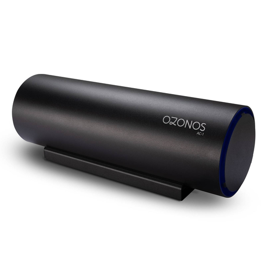Ozonos AC-1 Plus luftrenare 0,115 ppm O3 svart