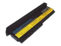 CoreParts - Batteri för bärbar dator - litiumjon - 9-cells - 7800 mAh - svart - för Lenovo ThinkPad X200 X200s X200si X201 X201i X201s
