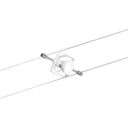 Paulmann Mac II vajersystem, 5 lampor, vit
