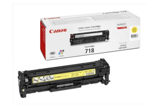 Canon Toner 718Y Gul