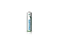 Philips LongLife Batteri R03L4F/10, Engångsbatteri, AAA, Zink-Kol, 1,5 V, 1 styck, 3 År