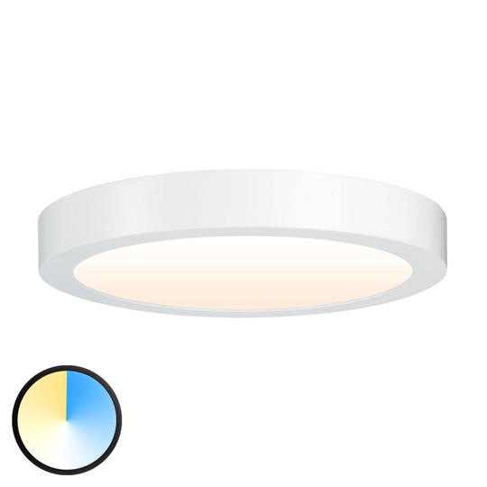 Paulmann Carpo LED-taklampa rund vit 30 cm vit