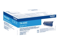 Brother TN423C - Jumbo Yield - cyan - original - tonerkassett - för Brother DCP-L8410, HL-L8260, HL-L8360, MFC-L8690, MFC-L8900