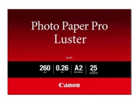 Canon Photo Paper Pro Luster LU-101 - Lyster - 260 mikrometer - A2 (420 x 594 mm) - 260 g/m² - 25 ark fotopapper