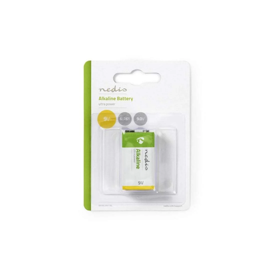 Alkaliskt 9V Batteri