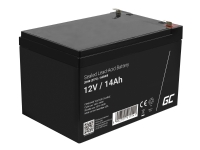 Green Cell - UPS-batteri - 1 x batteri - Förseglat med blysyra (SLA) - 14 Ah - svart