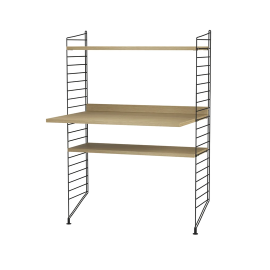 String Stringhylla kontor ek & svart - Kombination H