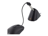 DELTACO Gaming GAM-044 Mouse Bungee - Kabelhanteringssystem för muskabel - svart, silver