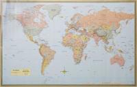 World Map-Laminated