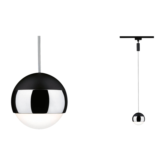 Paulmann URail Capsule II pendel 2 700 K svart