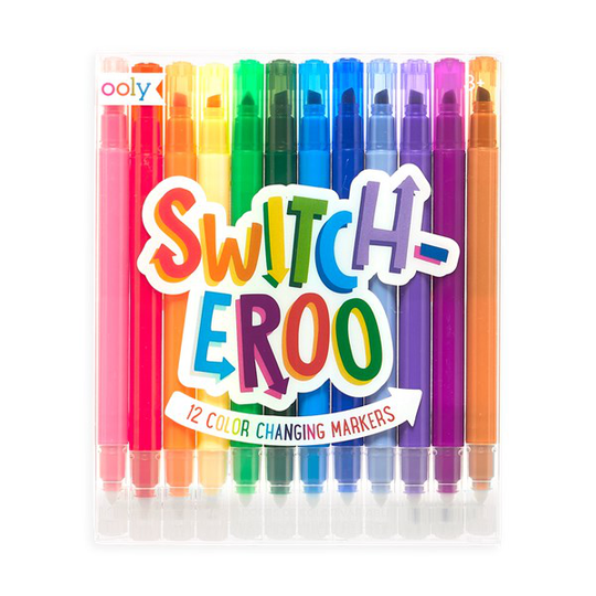 Switch-Eroo Magiska Färgskiftande Tuschpennor, 12 st Ooly