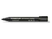 Marker Staedtler Lumocolor 352-9 permanent sort (stk.)