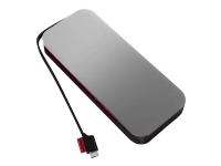 Lenovo Go USB-C Laptop - Strömförsörjningsbank - 1 x batteri - litiumpolymer - 20000 mAh - 74 Wh - åsksvart - för Slim 7 Carbon 13 ThinkPad T14 Gen 3 T14s Gen 3 X13 Gen 3 Yoga Slim 7 Pro 14
