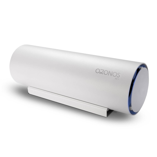 Ozonos AC-1 Plus luftrenare 0,115 ppm O3 vit
