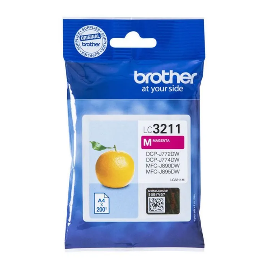 Brother LC3211M Bläckpatron Magenta