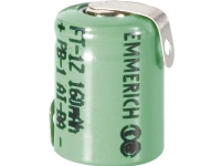 Emmerich 1/3 Micro ZLF Special-batteri 1/3 AAA Z-loddefane NiMH 1.2 V 160 mAh