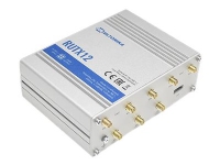 Teltonika RUTX12 - Trådlös router - WWAN - 5-portars switch - GigE, PPP, Modbus, 802.11ac Wave 2 - Bluetooth 4.0, 802.11a/b/g/n/ac Wave 2 - Dubbelband