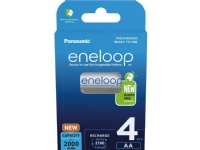 Panasonic eneloop HR06 Genopladeligt AA-batteri NiMH 2000 mAh 1.2 V 4 stk