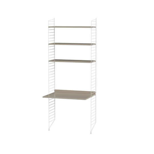 String Stringhylla kontor beige & vit - Kombination A