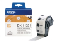 Brother DK-11221 - Svart på vitt - 23 x 23 mm 1000 etikett (er) etiketter - för Brother QL-1050, 1060, 500, 550, 560, 570, 580, 600, 650, 700, 710, 720, 820