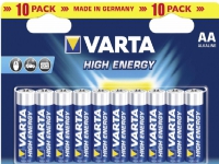 Varta High Energy - Batteri 10 x AA-typ - alkaliskt