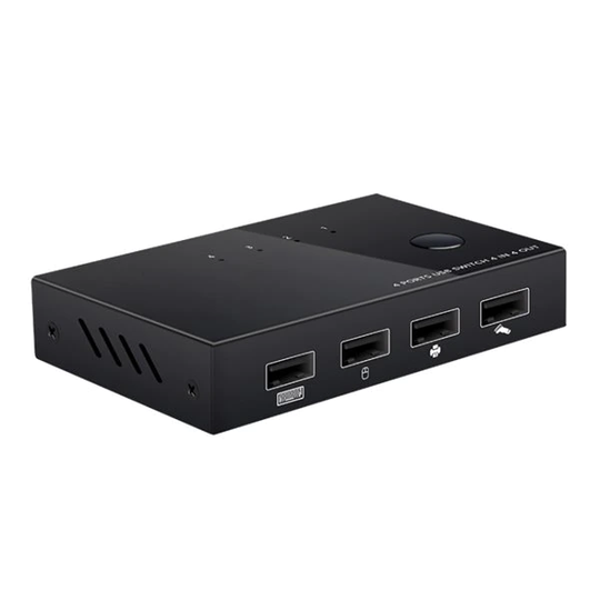 4 Datorer Switch AM-UK404 USB2.0