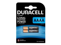 Duracell Ultra MX2500 - Batteri 2 x AAAA - alkaliskt