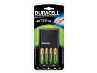 Duracell CEF27 - 0,75 h batteriladdare - (för 4xAA/AAA) 2 x AA-typ - NiMH - 1300 mAh - med 2 x AAA NiHM 750 mAh laddningsbara batterier