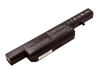 CoreParts - Batteri för bärbar dator 4400 mAh - svart - för Clevo C4501, C4505