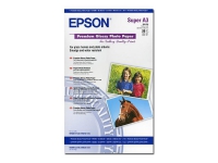 Epson Premium - Blank - Super A3/B (330 x 483 mm) - 255 g/m² - 20 ark fotopapper - för SureColor SC-P700, P7500, P900, P9500, T2100, T3100, T3400, T3405, T5100, T5400, T5405