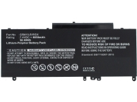 CoreParts - Batteri för bärbar dator - litiumpolymer - 6850 mAh - 50.7 Wh - svart - för Dell Latitude 3150, 3160, E5250