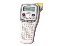 Brother P-Touch PT-H105 - Etikettskrivare - svartvit - termisk överföring - Rulle (1,2 cm) - 180 dpi - upp till 20 mm/sek - cutter - tvåradig utskrift