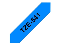 Brother TZe-541 - sort på blå 18mm x 8m
