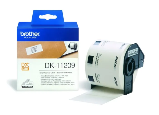Brother DK-adressetiketter 29x62 mm