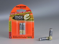 ANSMANN maxE - Batteri 2 x AAA - NiMH - (uppladdningsbara) - 800 mAh