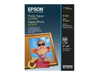 Epson - Blank - 102 x 152 mm - 200 g/m² - 500 ark fotopapper - för EcoTank ET-2750, 2751, 2756, 2850, 2851, 2856, 4750, 4850 Expression Home HD XP-15000