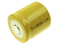 Mexcel D-1/2D2200 Special-batteri 1/2 D Flat-Top NiCd 1.2 V 2200 mAh