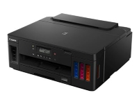 Canon PIXMA G5050 - Skrivare - färg - Duplex - bläckstråle - påfyllbar - A4/Legal - upp till 13 ipm (bilder per minut) (mono)/ upp till 6.8 ipm (bilder per minut) (färg) - kapacitet: 350 ark - USB 2.0, LAN, Wi-Fi(n)