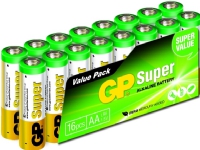 GP Batteries Super AA-batteri Alkali-mangan 1.5 V 16 stk