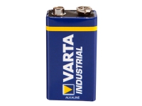 Varta Industrial - Batteri 9V - alkaliskt - 580 mAh