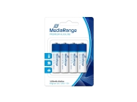 MediaRange Premium - Batteri 4 x AA-typ - alkaliskt - 1850 mAh