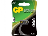 GP Batteries Lithium CR-2, Single-use battery, CR2, Litium-Ion (Li-Ion), Cylindrisk, 3 V, 1 styck
