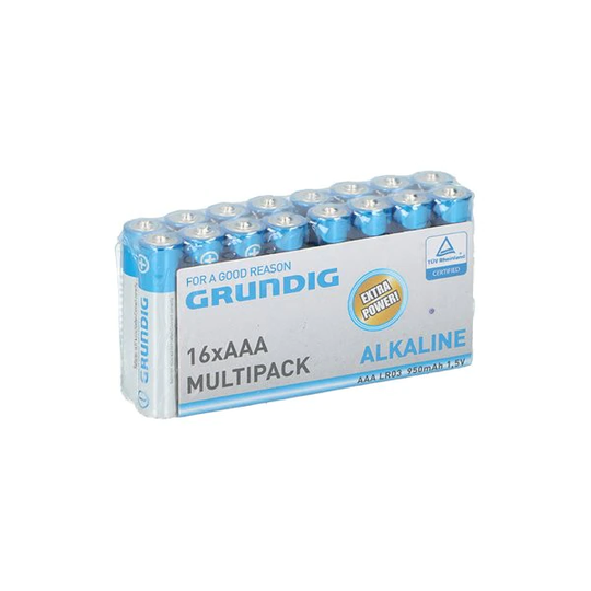 AAA-batterier 16-pack