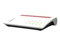 AVM FRITZ!Box 5530 Fiber - Trådlös router - GPON terminal / voice card - 3-ports-switch - GigE, 2.5 GigE, GPON, XGS-PON, AON - 802.11a/b/g/n/ac/ax - Dubbelband - VoIP-telefonadapter (DECT)