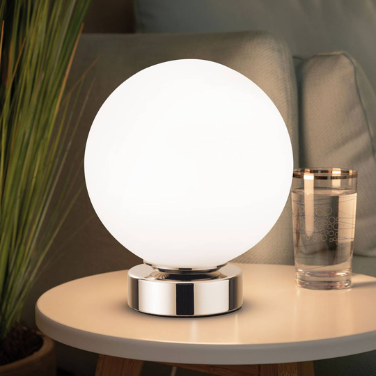 Paulmann bordslampa Aari med touchbrytare