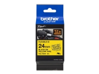 Brother TZe-FX651 - Svart på gult - Rulle ( 2,4 cm x 8 m) 1 kassett(er) flexibel tape - för Brother PT-D600 P-Touch PT-3600, D610, D800, E550, P750, P900, P950 P-Touch EDGE PT-P750
