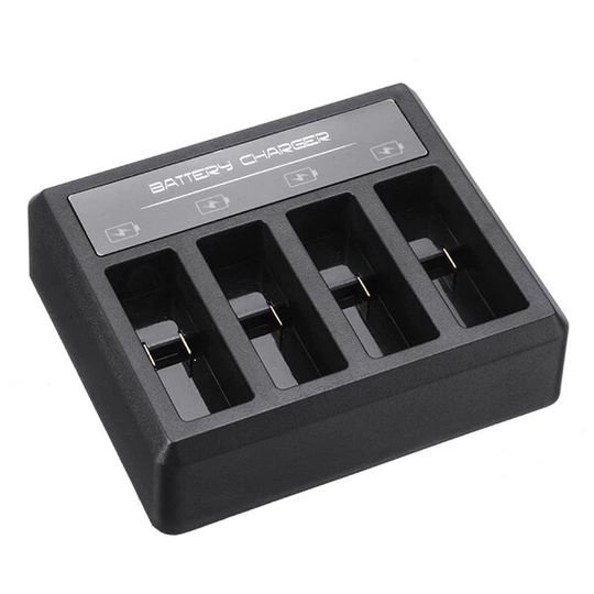Batteriladdare 4 Batterier till GoPro HERO8 Black